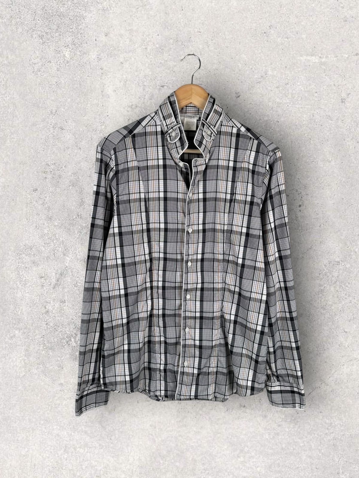 Other Vintage Naracamie Check Button Up Shirt Long Sleeve Size US L / EU 52-54 / 3 - 1 Thumbnail