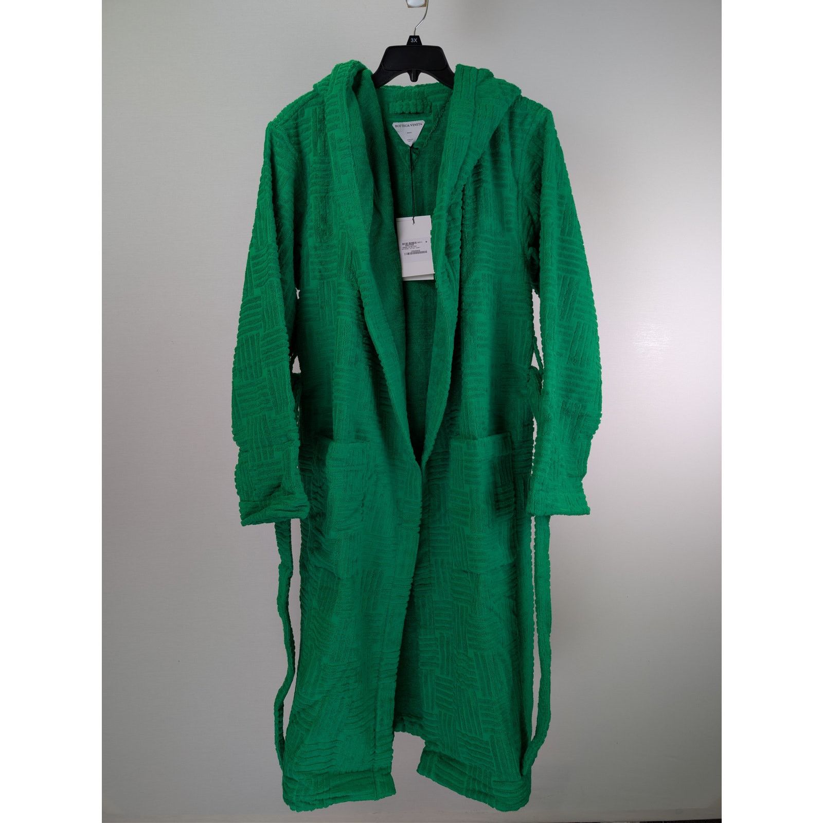 Bottega Veneta o1rshd1 Bathrobe Cotton Terry in Grass Size US S / EU 44-46 / 1 - 2 Thumbnail