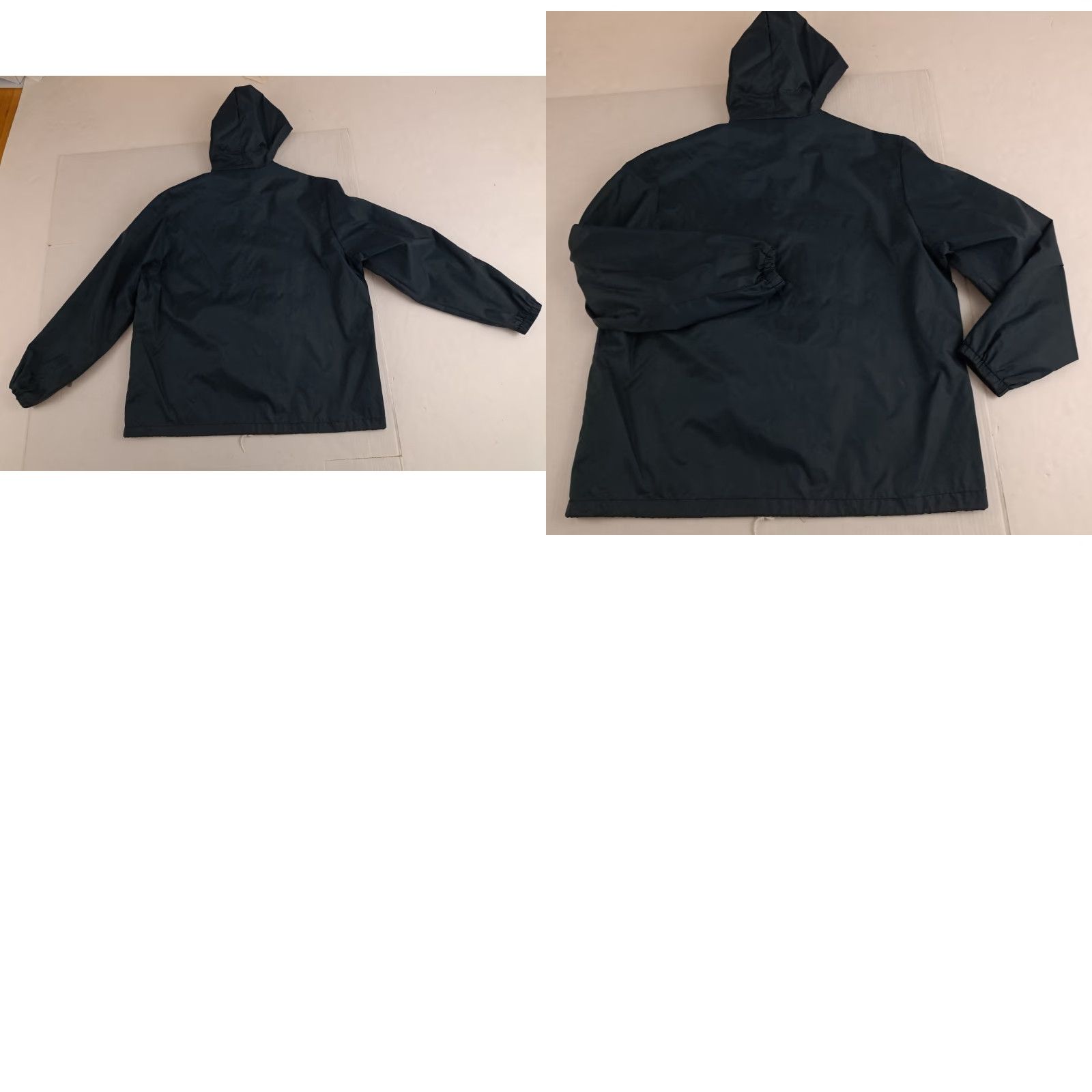 Vintage VINTAGE Michigan State USA Windbreaker 1/4 Zip Hooded Light Nylon Blue XL Unisex Adults Sportsmaster Jacket Mid-Length Size US XL / EU 56 / 4 - 8 Thumbnail