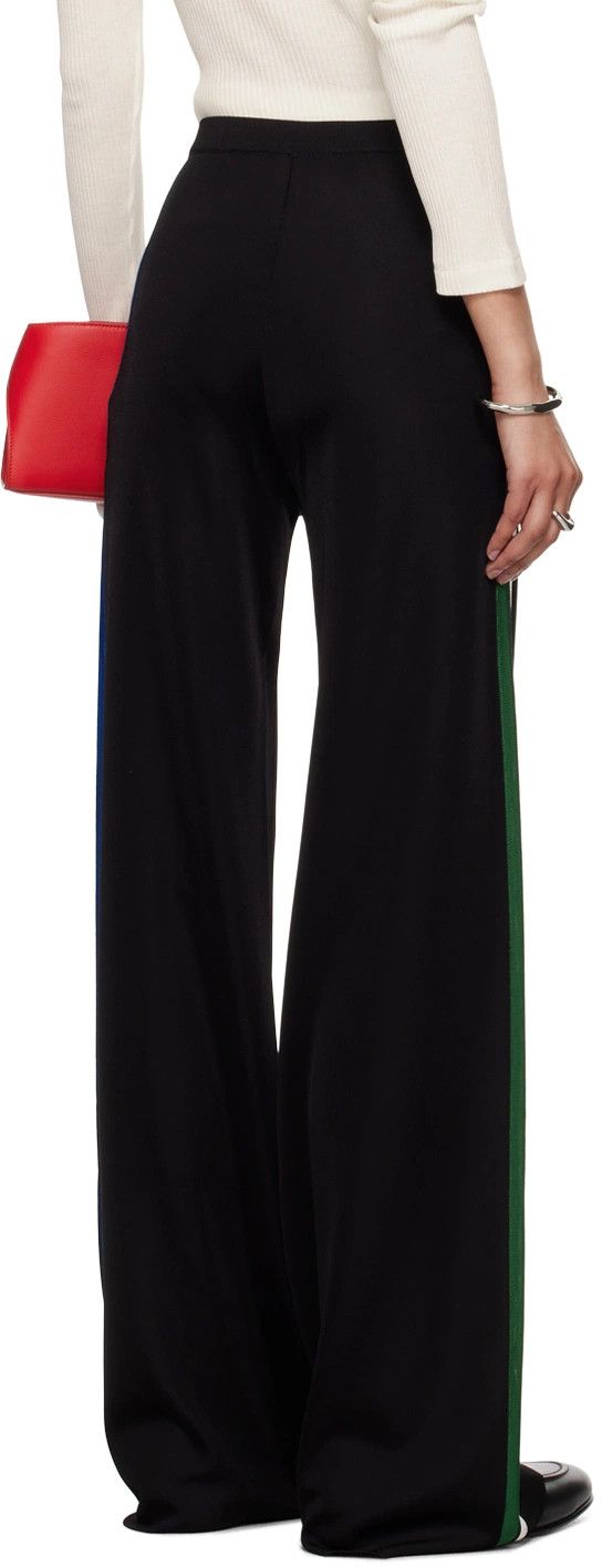 Salvatore Ferragamo o1y0426 Sweatpant in Black/White Size 27" / US 4 / IT 40 - 4 Thumbnail