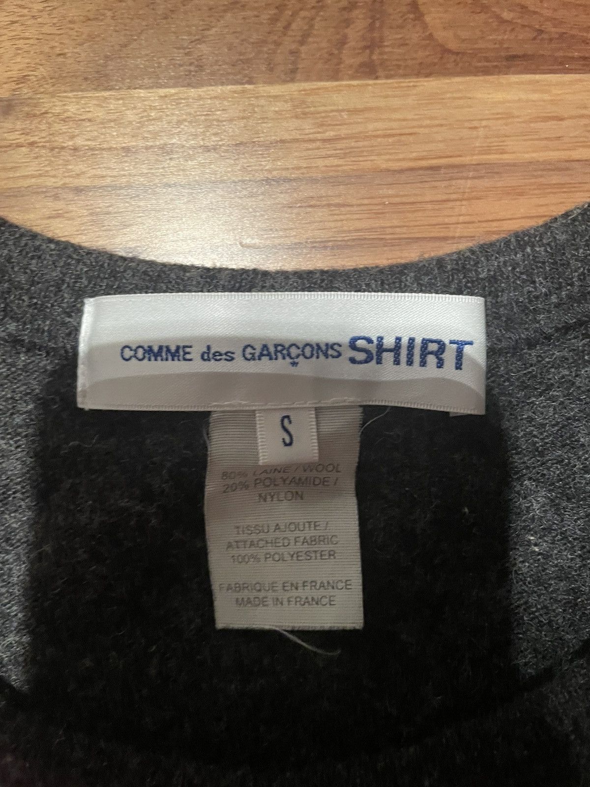 Comme des Garcons SHIRT Comme des garçons Shirt Sweatshirt Size US S / EU 44-46 / 1 - 3 Thumbnail