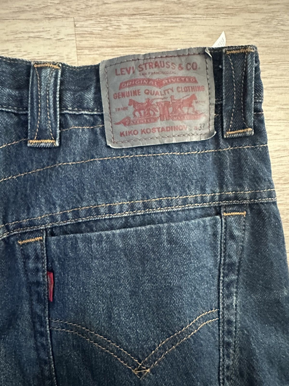 Kiko Kostadinov × Levi's Kiko Kostadinov Levis Jeans Size US 33 - 4 Thumbnail