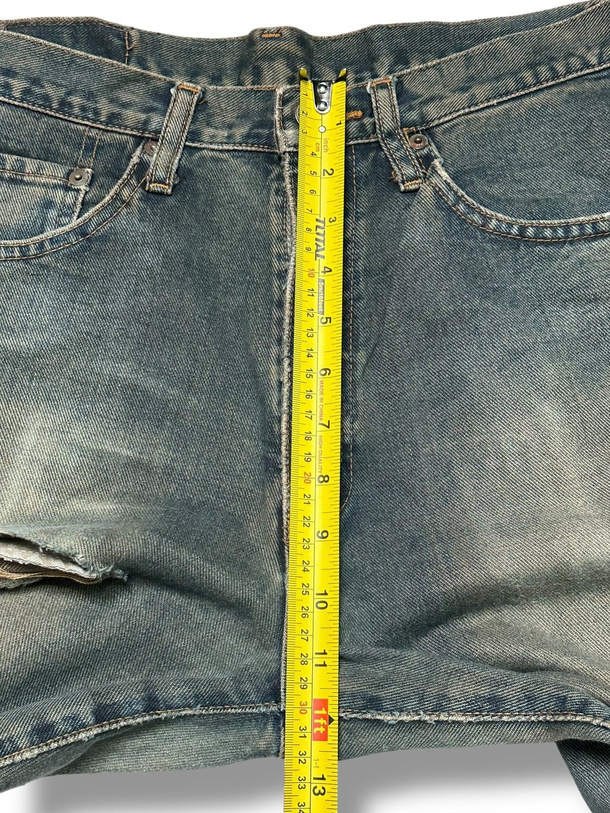 Japanese Brand Villand Vintage Single R Straight Loose Style and Faded Wash Size US 30 / EU 46 - 14 Thumbnail