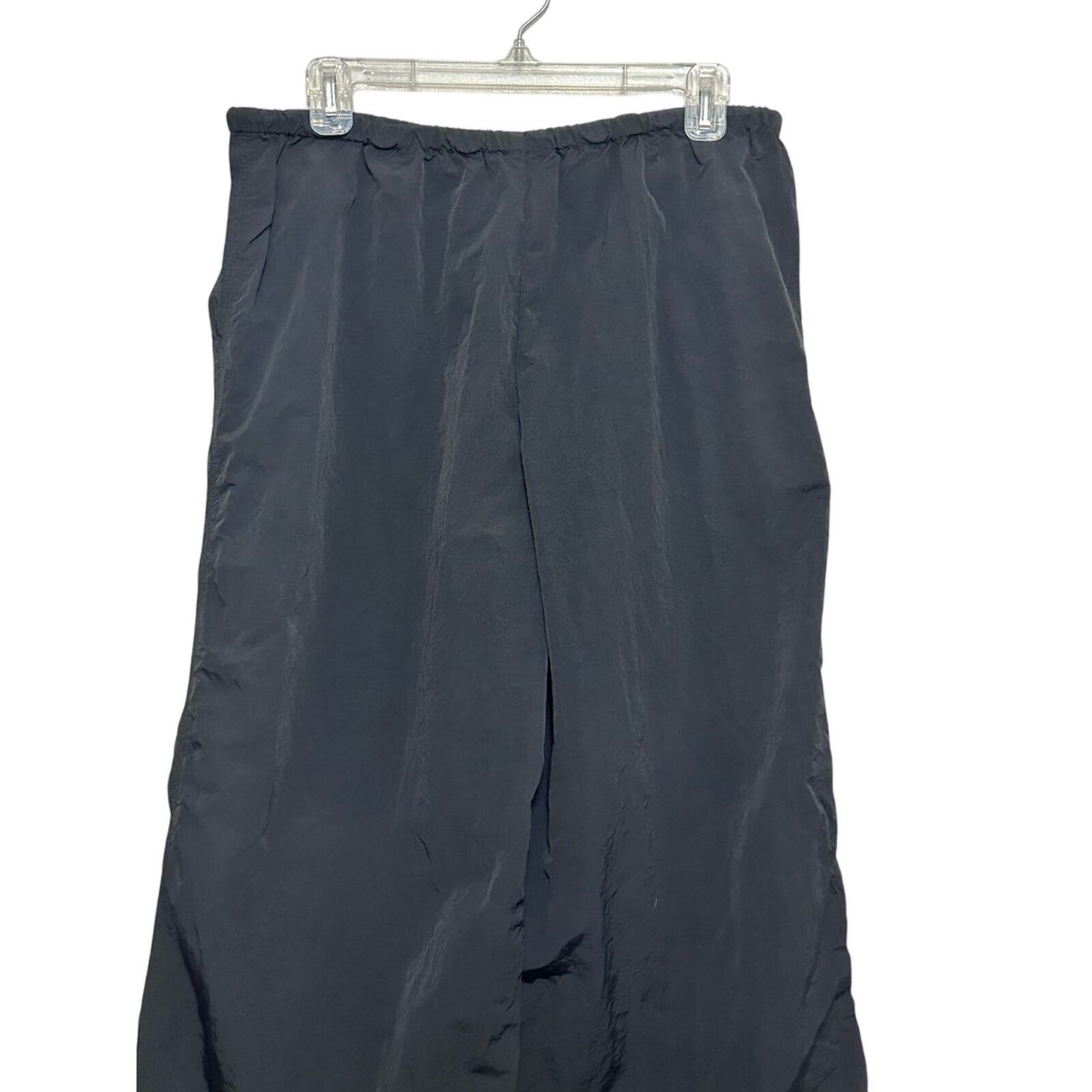 Asos ASOS Wide Leg Pants High Rise Style Bungee Cord Black 4 NWT Size 30" / US 8 / IT 44 - 5 Thumbnail