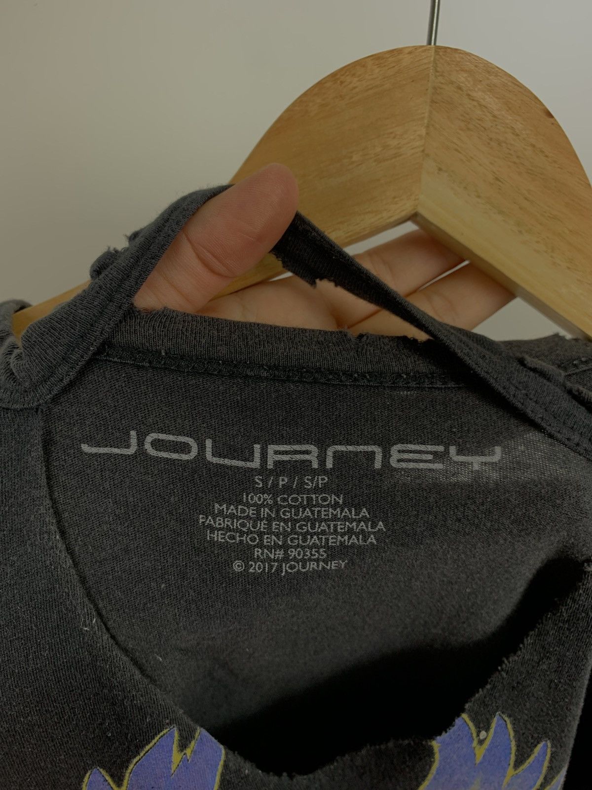Band Tees × Vintage Journey Band Tour Tee Size US S / EU 44-46 / 1 - 11 Thumbnail