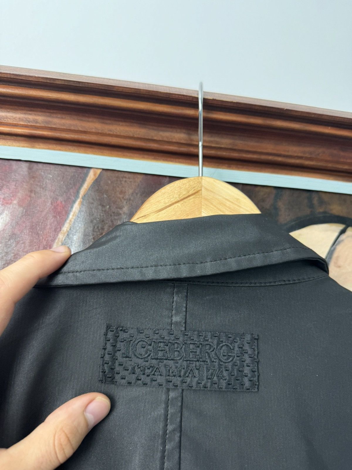 Iceberg Vintage 90s ICEBERG Techwear Waxed Cargo Jacket Tactical Size US M / EU 48-50 / 2 - 3 Thumbnail