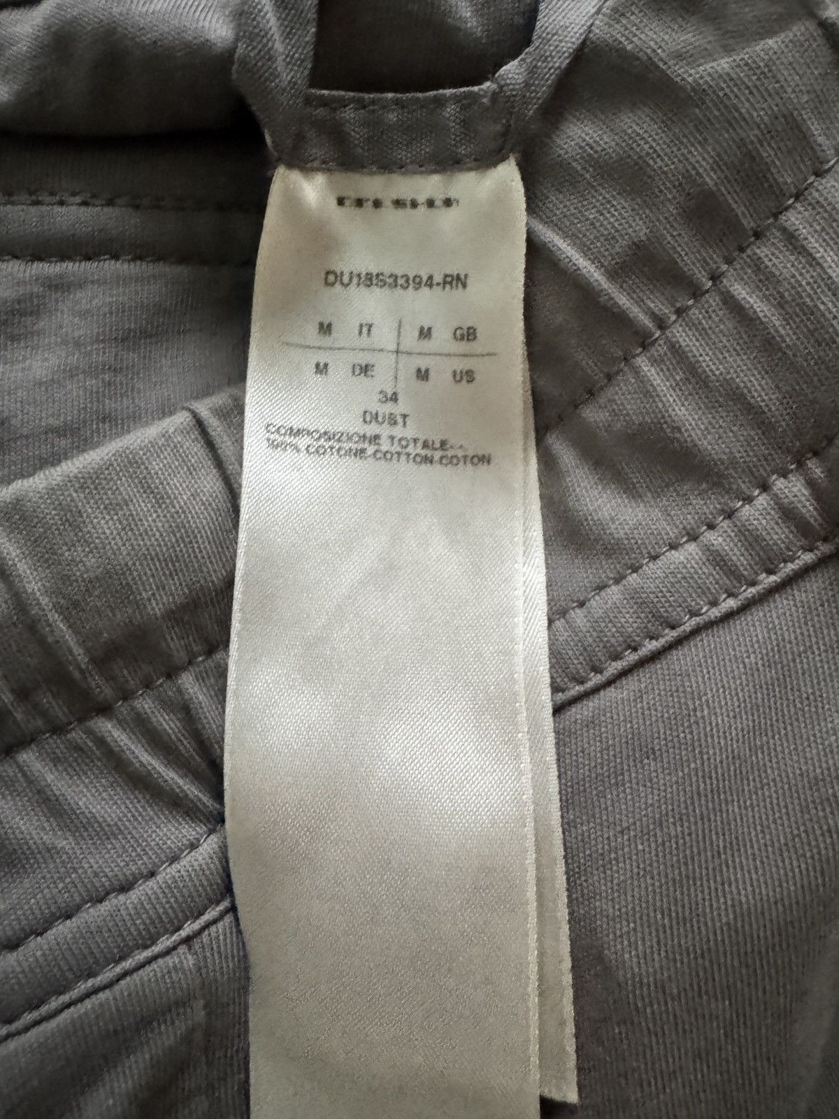 Rick Owens Drkshdw Light weight Prisoner pants Size US 34 / EU 50 - 11 Thumbnail
