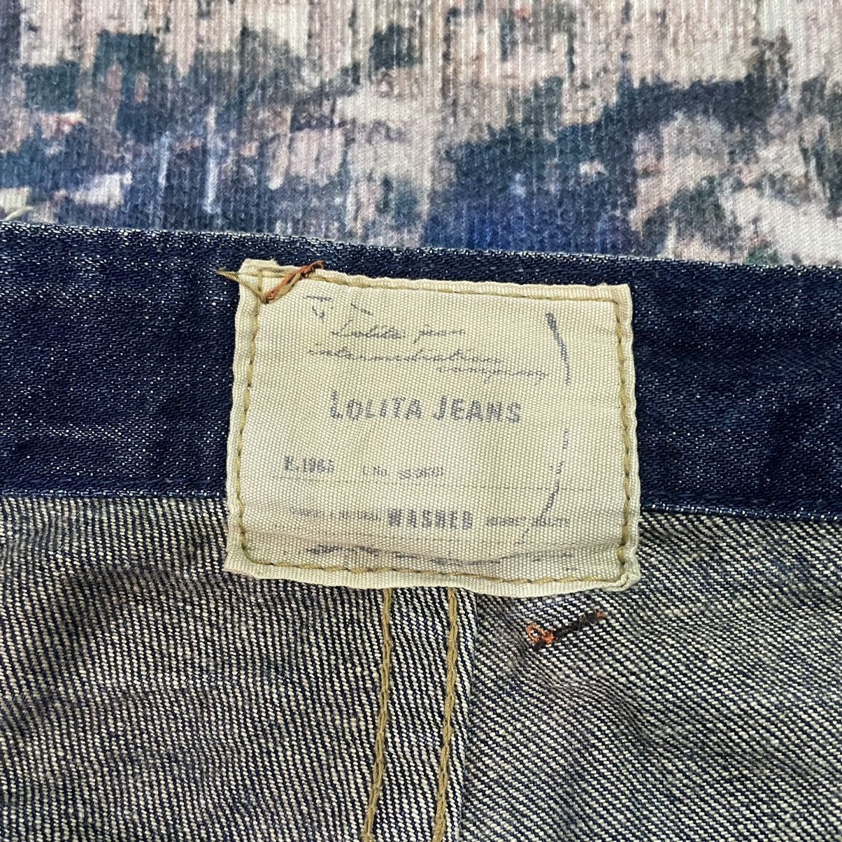 Hysteric Glamour 🇯🇵 LOLITA concert club catclaws distressed flare exotic denim Size 31" - 13 Thumbnail