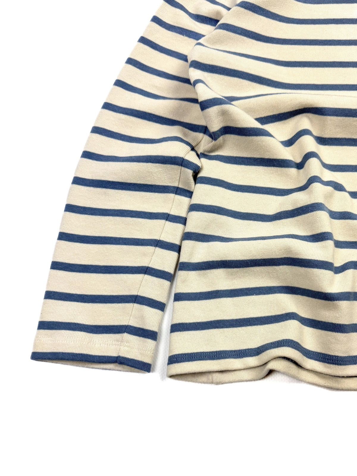 Sezane Sezane Colette Mariniere Striped Long Sleeve Top Designer Size XS / US 0-2 / IT 36-38 - 9 Thumbnail