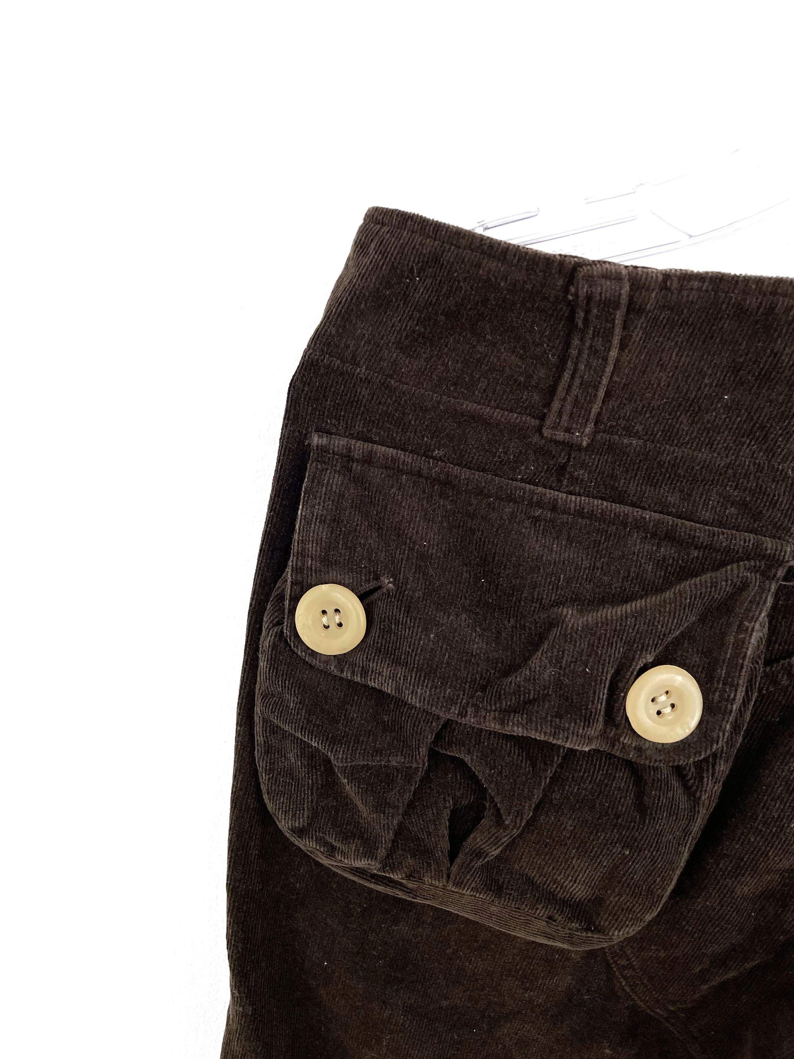 General Research 1998 Corduroy Pocket Pants Size US 30 / EU 46 - 4 Thumbnail