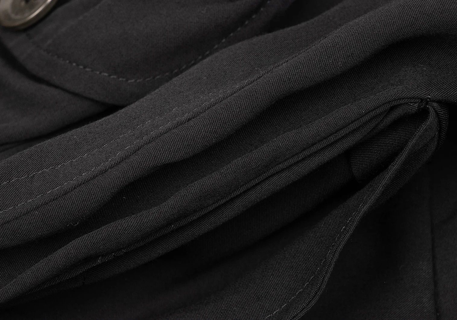 Yohji Yamamoto Yohji Yamamoto Multi-Pocket Rayon Vest Size US M / EU 48-50 / 2 - 16 Thumbnail