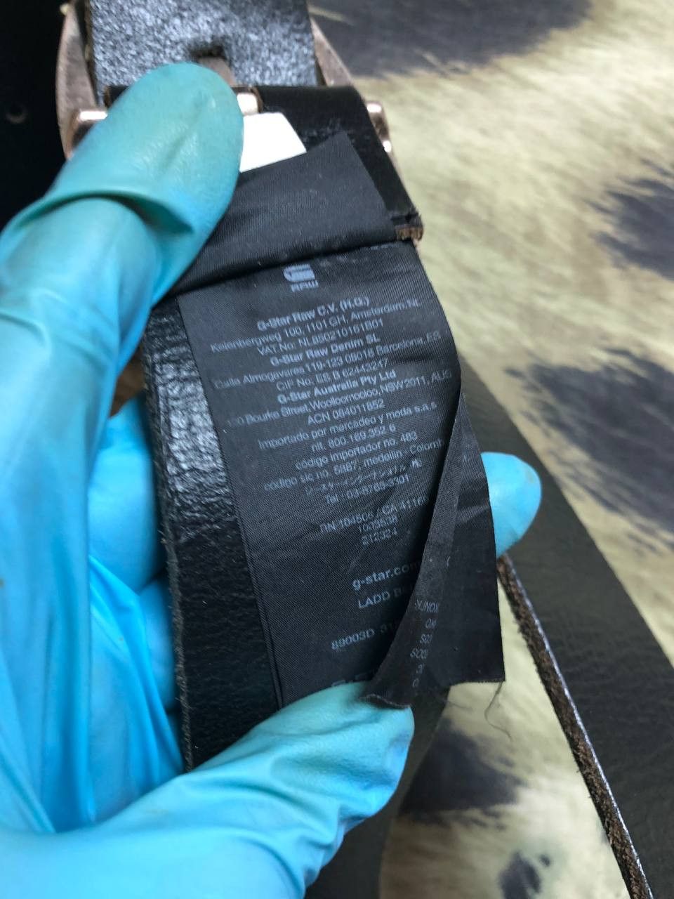 G-Star Vintage G-Star Raw Black Belt Size ONE SIZE - 10 Thumbnail