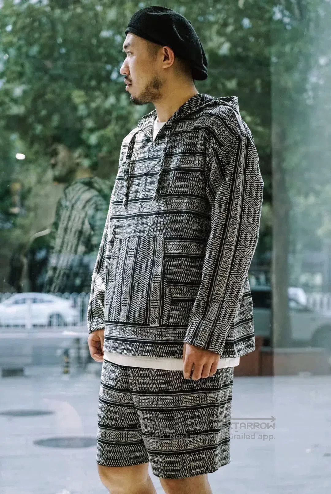 Japanese Brand cootie Mexican Jacquard Parka. Size US XL / EU 56 / 4 - 7 Thumbnail