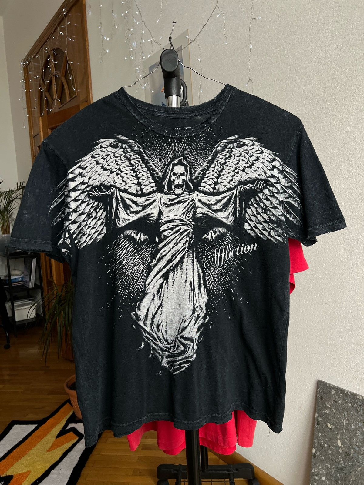 Affliction Affliction tshirt y2k tee death Size US L / EU 52-54 / 3 - 1 Thumbnail