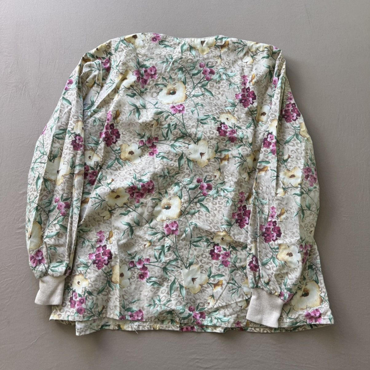 Other Vintage Stars Scrubs Floral House Shirt Size XXL / US 16-18 / IT 52-54 - 2 Thumbnail