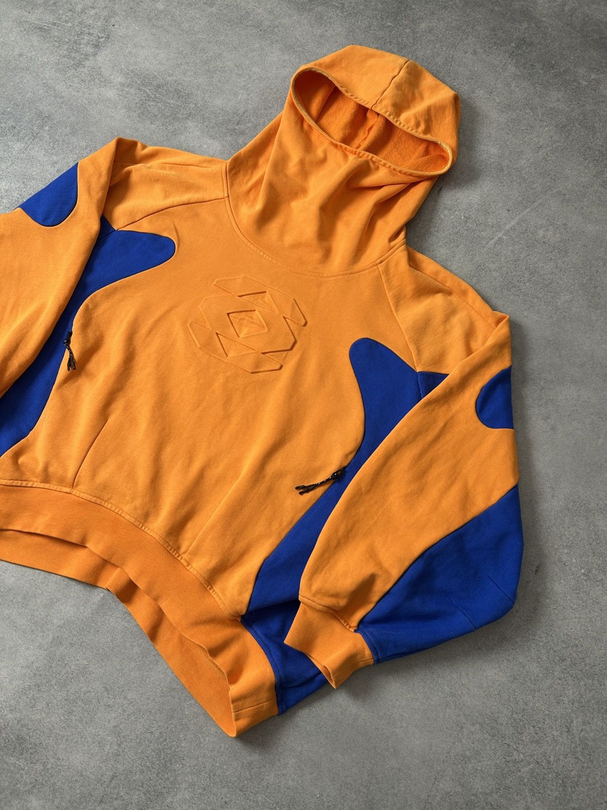 MCQ Corgrow by MCQ oversized hoodies orange/blue mens Size US L / EU 52-54 / 3 - 2 Thumbnail