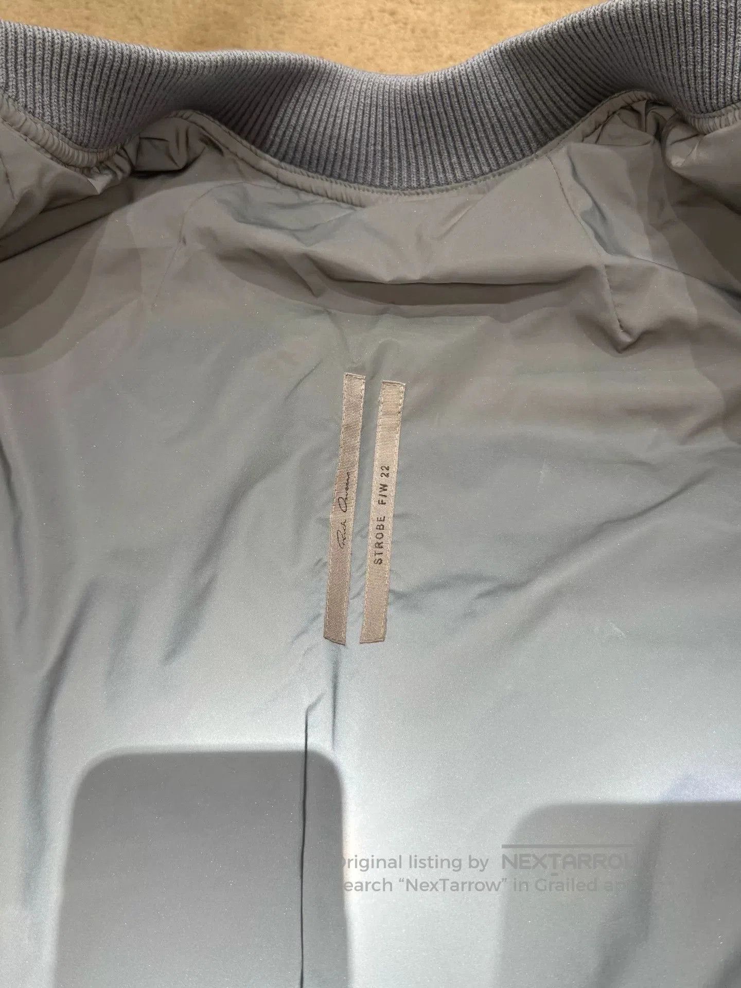 Rick Owens Rick Owens Stand Collar Zip Down Jacket. Size US M / EU 48-50 / 2 - 7 Thumbnail