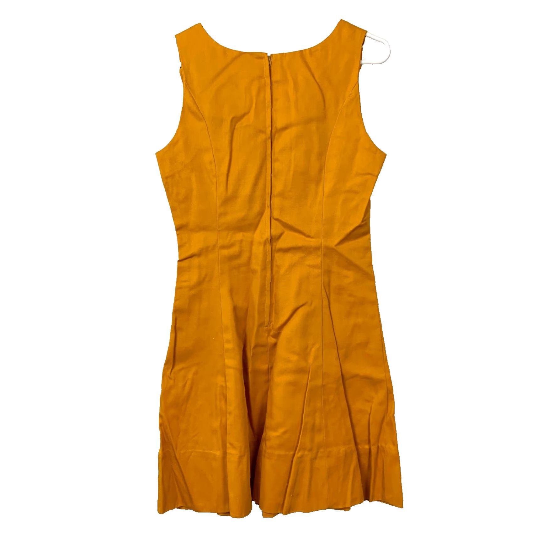 Vintage **Vintage 1960s Handmade Gold Yellow Chest 33" Sheath Dress** User: Vintage 1960s Handmade Gold Yellow Chest 33" Sheath Dress Size 29" - 6 Thumbnail