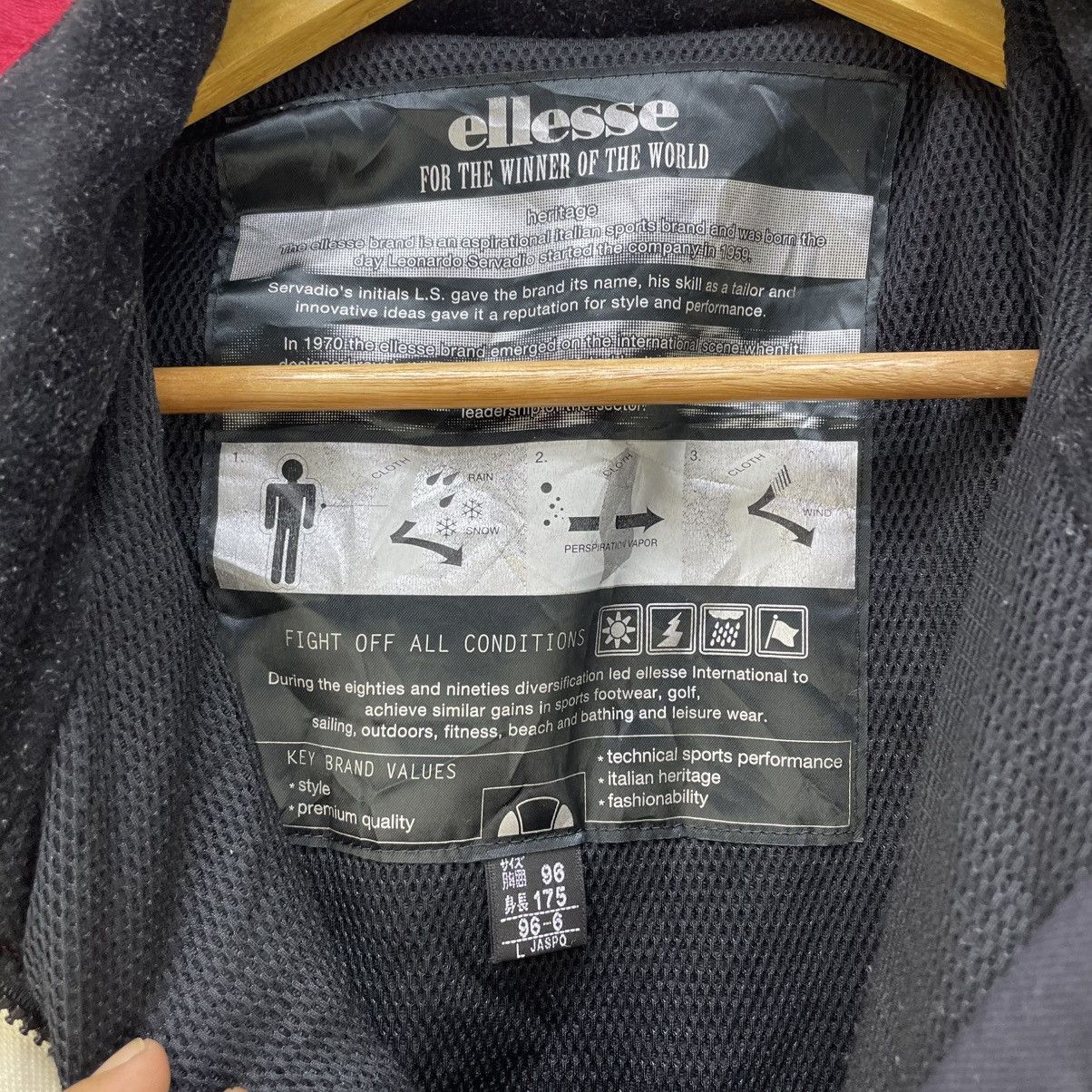 Ellesse 💥Vintage Ellesse Cenoner Ski Two Tone Thinsulate Jacket Size US M / EU 48-50 / 2 - 10 Thumbnail