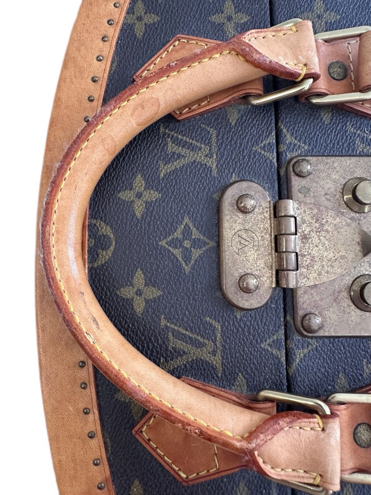 Louis Vuitton LV x Manolo Blahnik Centenaire Oval Trunk (1996) Size ONE SIZE - 14 Thumbnail