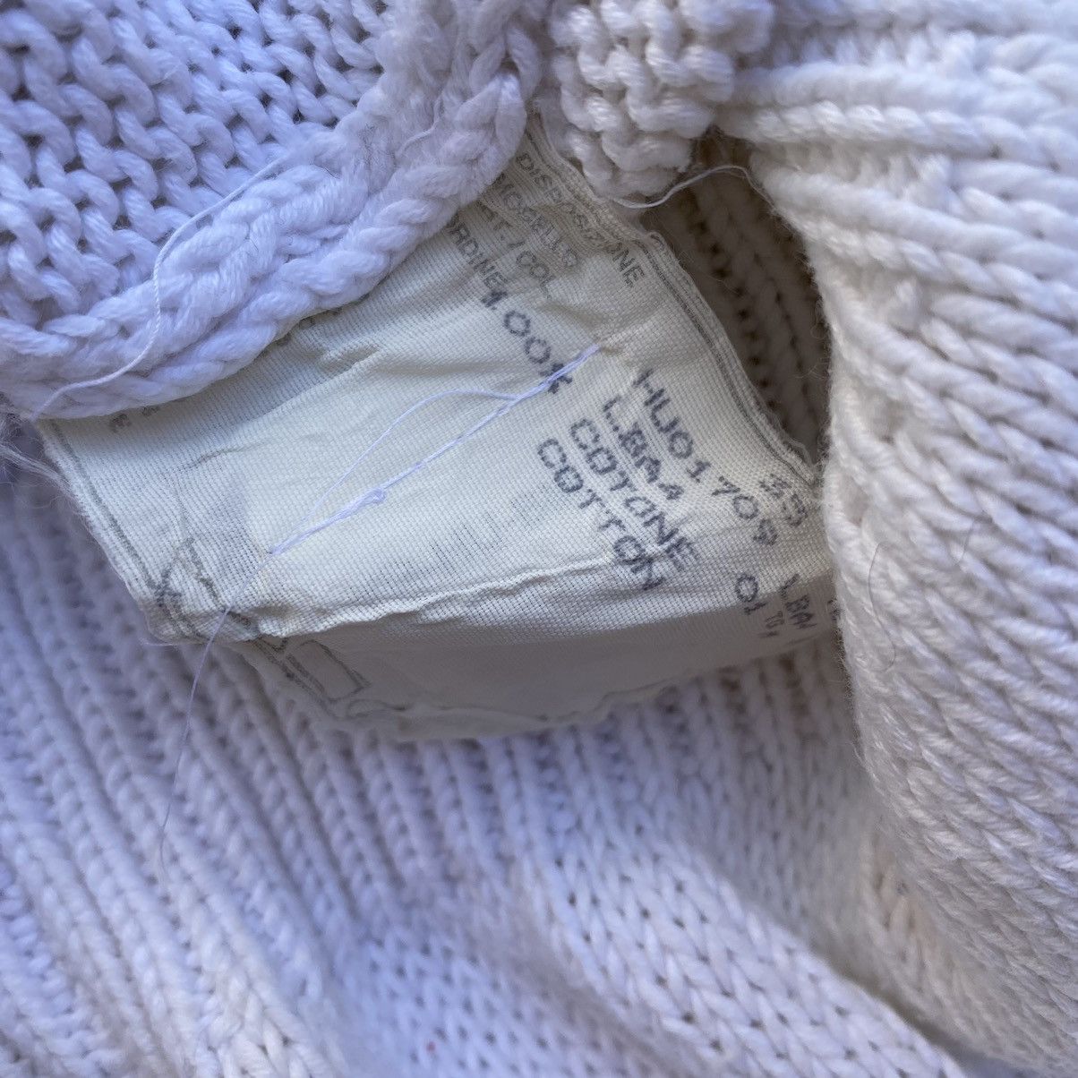Helmut Lang Helmut Lang Archive 90’s Cotton Knit Sweater Size US M / EU 48-50 / 2 - 4 Thumbnail