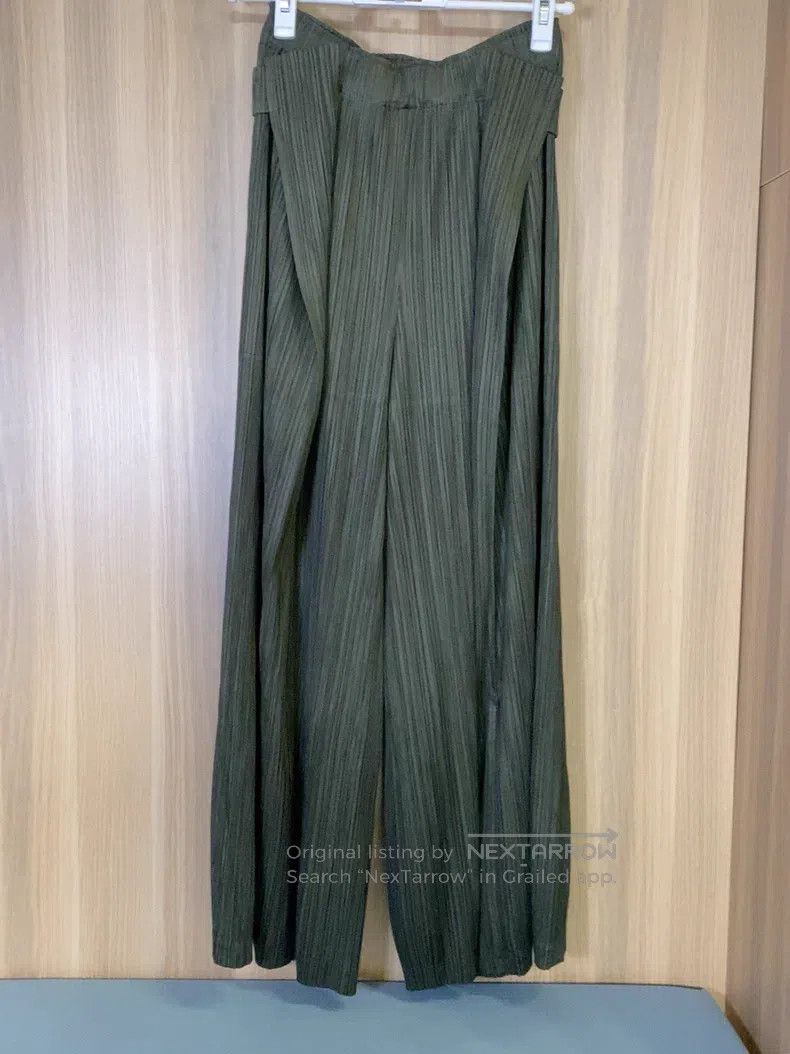 Issey Miyake Issey Miyake Gray Midi Skirt Size 25" / US 0 / IT 36 - 2 Thumbnail