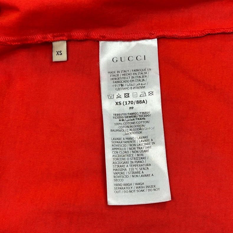 Gucci Gucci Hope to ring the bell, stacked short sleeves 2501-Nex Size US XS / EU 42 / 0 - 5 Thumbnail