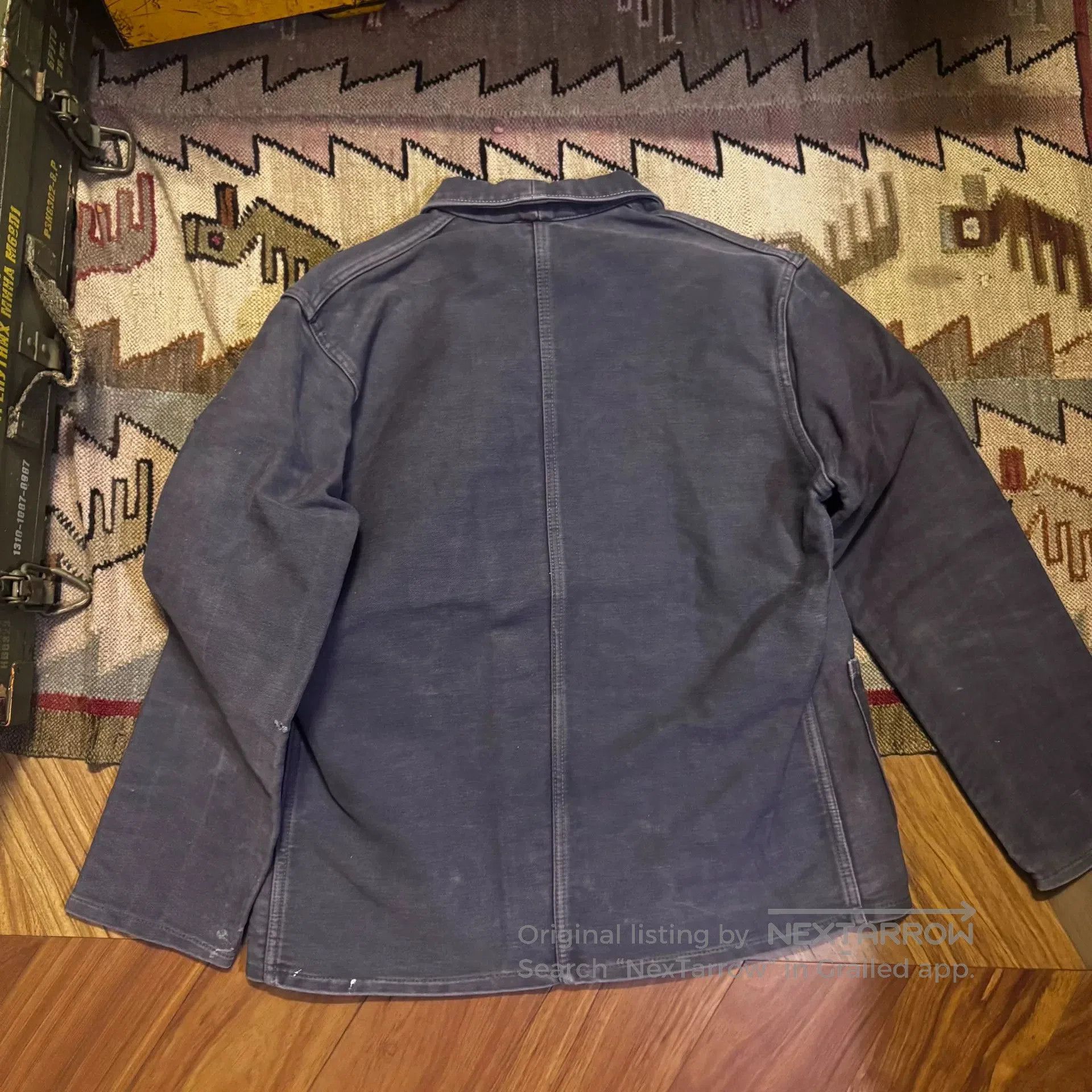 Vintage Vintage French Moleskin Work Jacket. Size US M / EU 48-50 / 2 - 5 Thumbnail