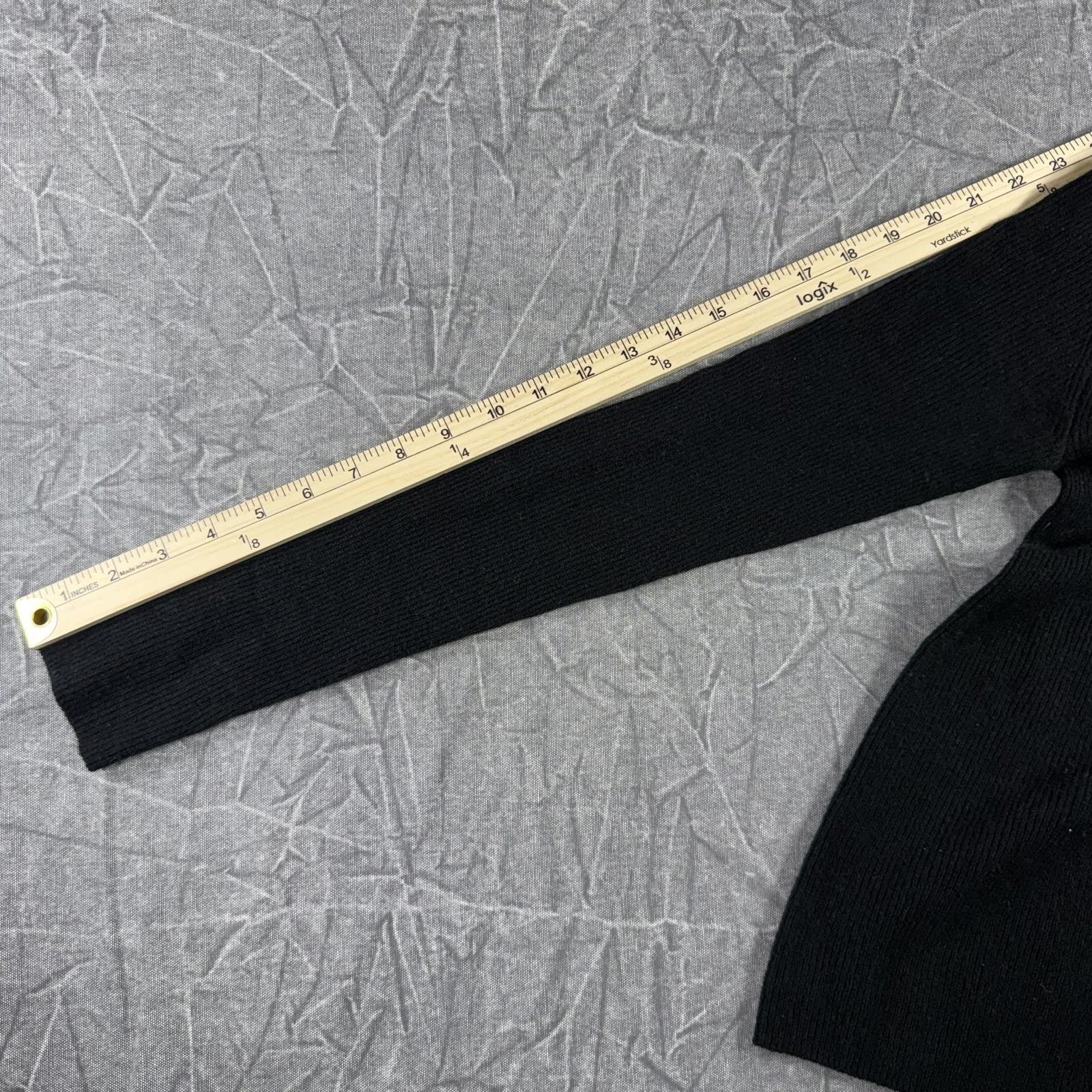 Vince Vince Shirt Women's S Black Long Sleeve Turtleneck Cashmere Size S / US 4 / IT 40 - 5 Thumbnail