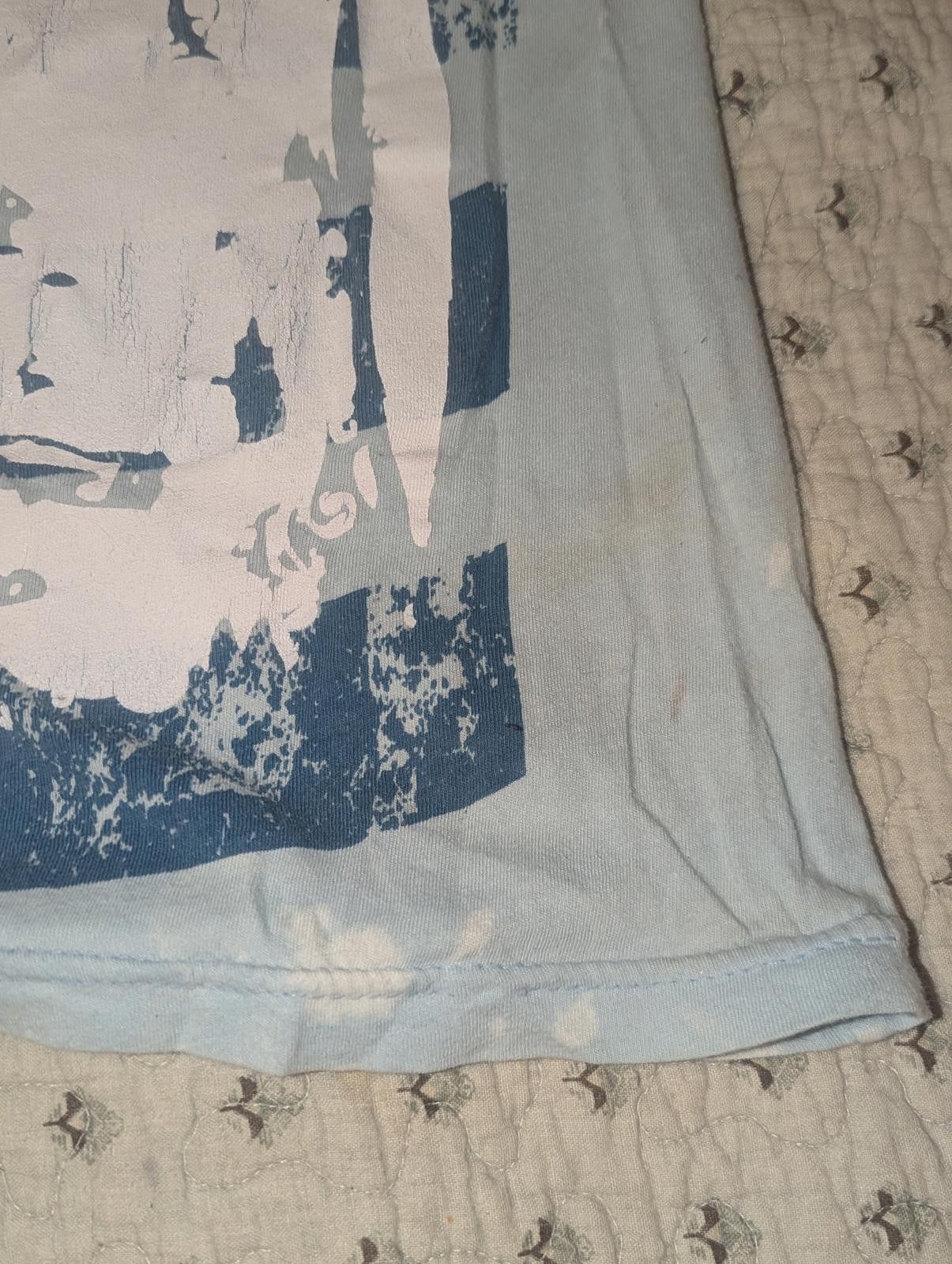 Designer Vintage Y2K Evanescence Blue Striped The Open Door T-Shirt Size S / US 4 / IT 40 - 2 Thumbnail