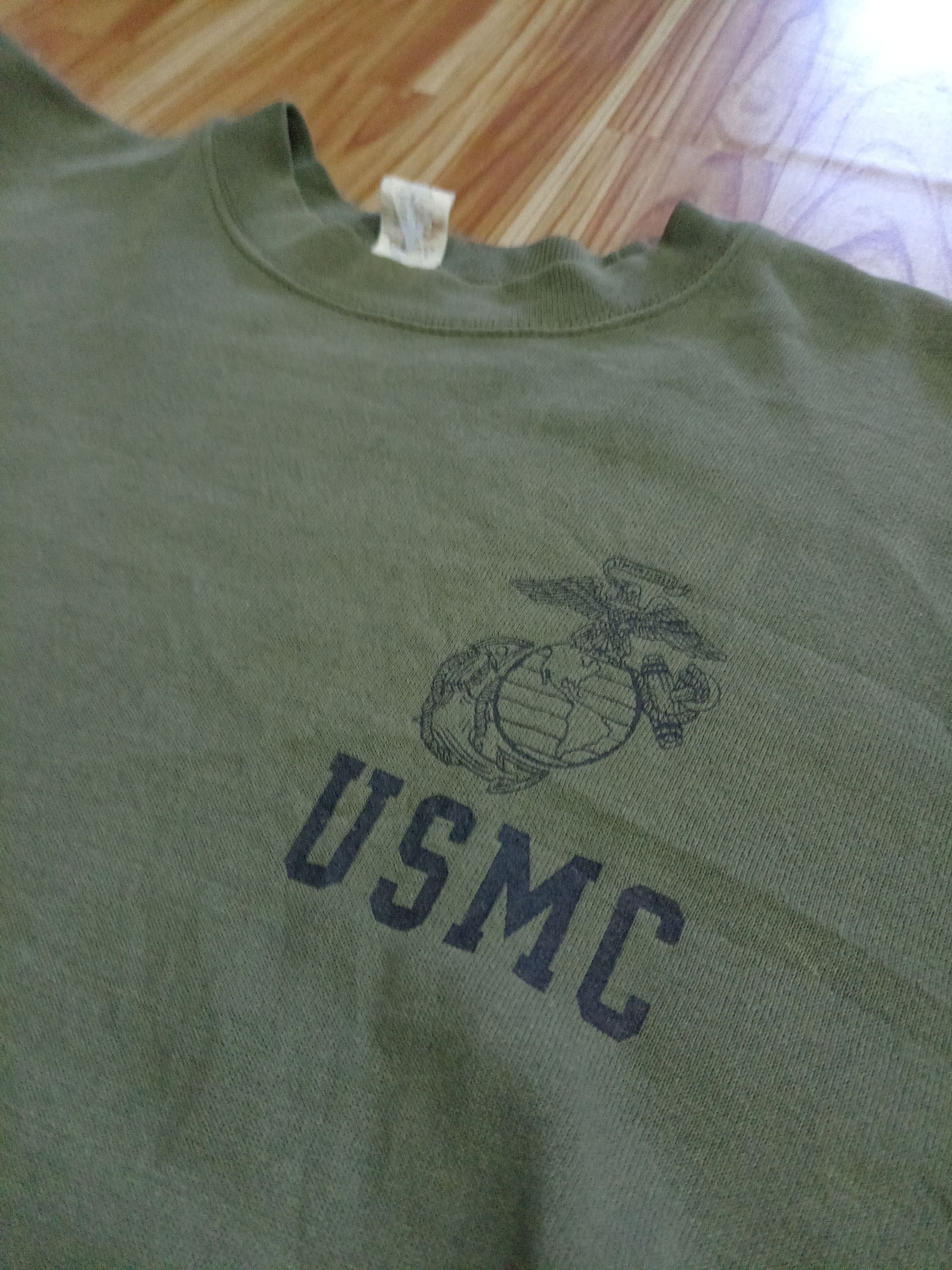Vintage USMC 90's sweatshirt Size US M / EU 48-50 / 2 - 2 Thumbnail