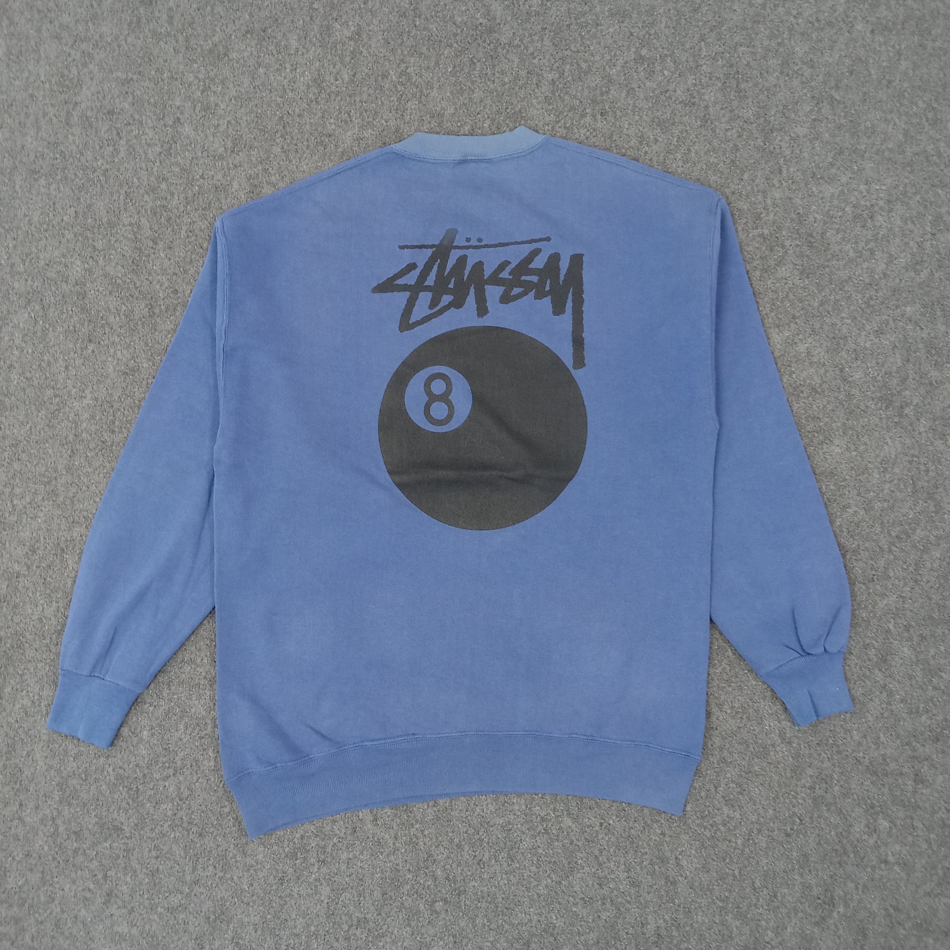 Stussy 8 Ball Crewneck | Grailed