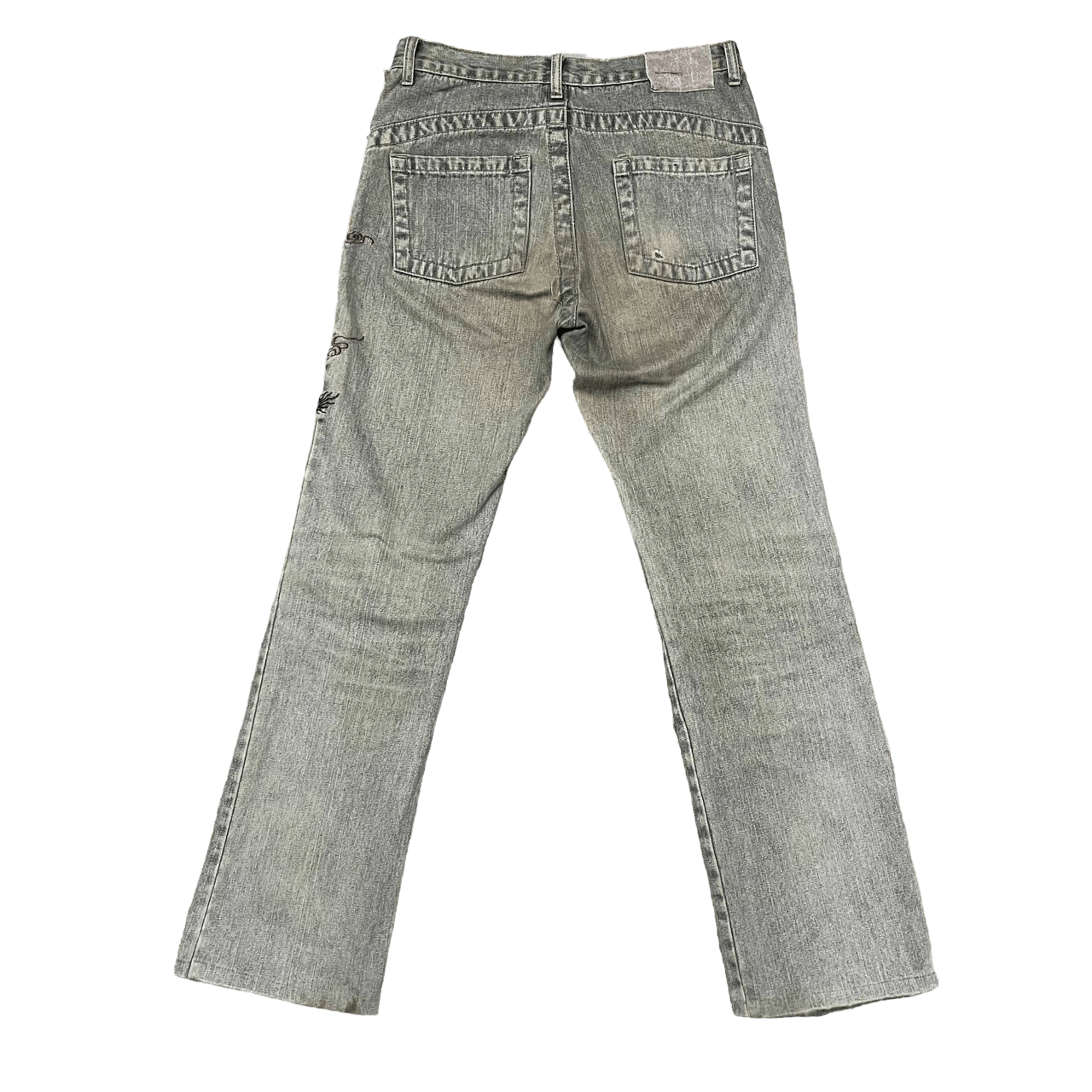 Japanese Brand Vintage Kaoiya Dragon Embroidery Denim Pants Size US 32 / EU 48 - 11 Thumbnail