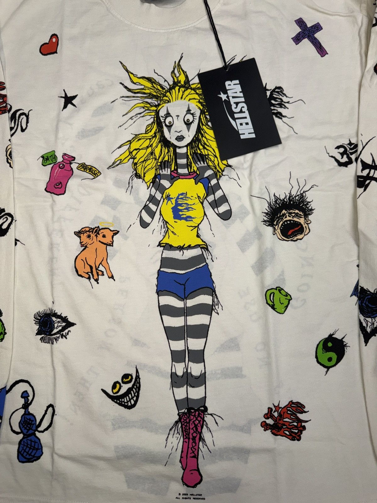 HELLSTAR Hellstar Down The Paradise Path T-shirt Size US S / EU 44-46 / 1 - 2 Thumbnail