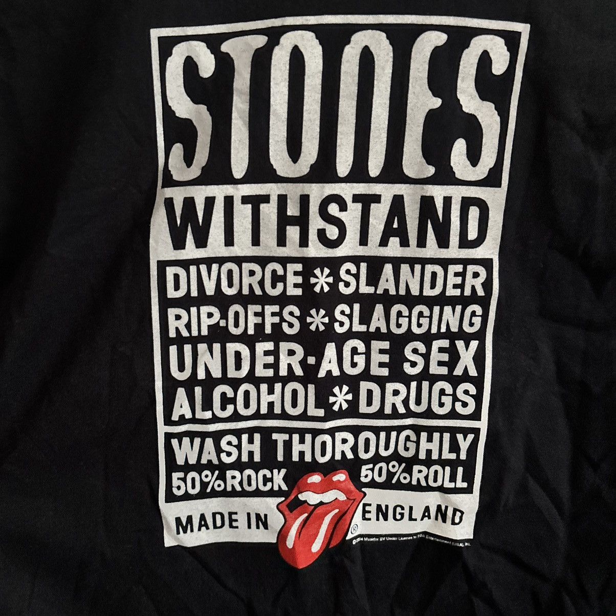 Vintage Vintage Rolling Stones Punk T-Shirt Size US XL / EU 56 / 4 - 5 Thumbnail