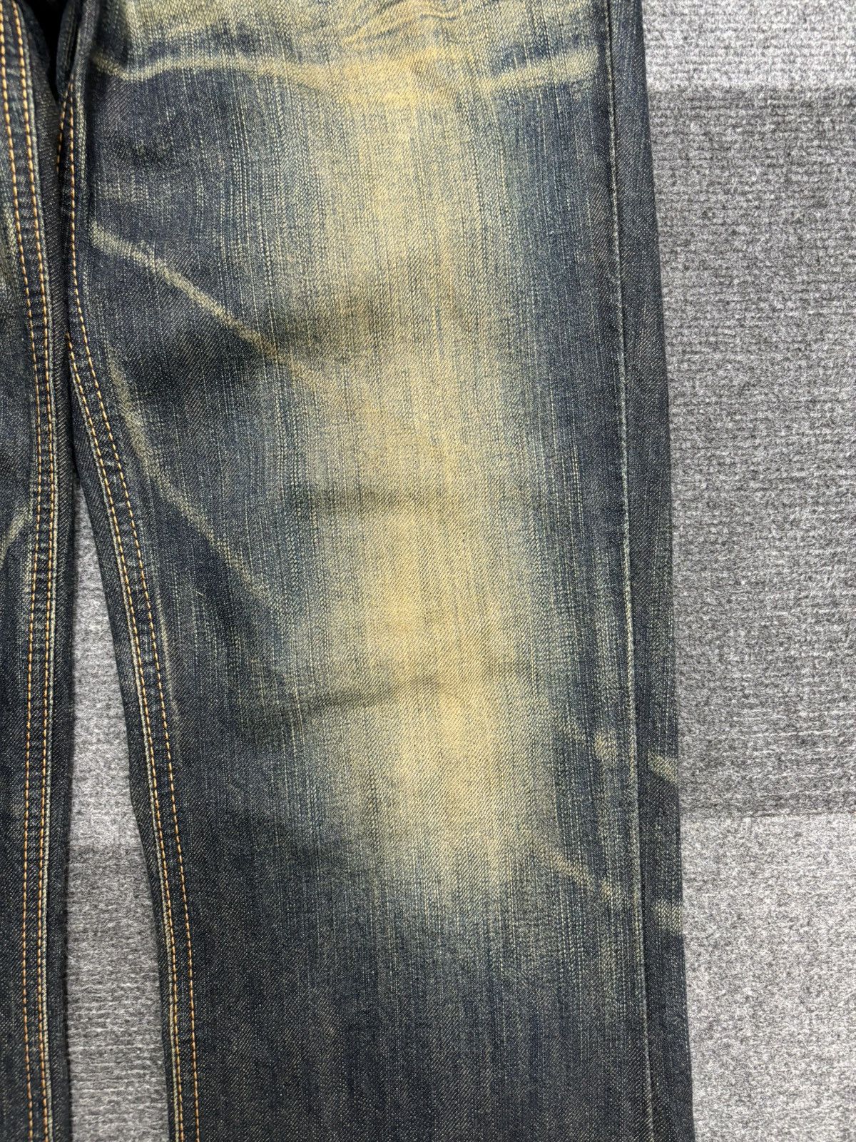Edwin 💥90s Style💥Rare Insane Edwin 421 Rusty Fades Denim F462 Size US 31 - 6 Thumbnail
