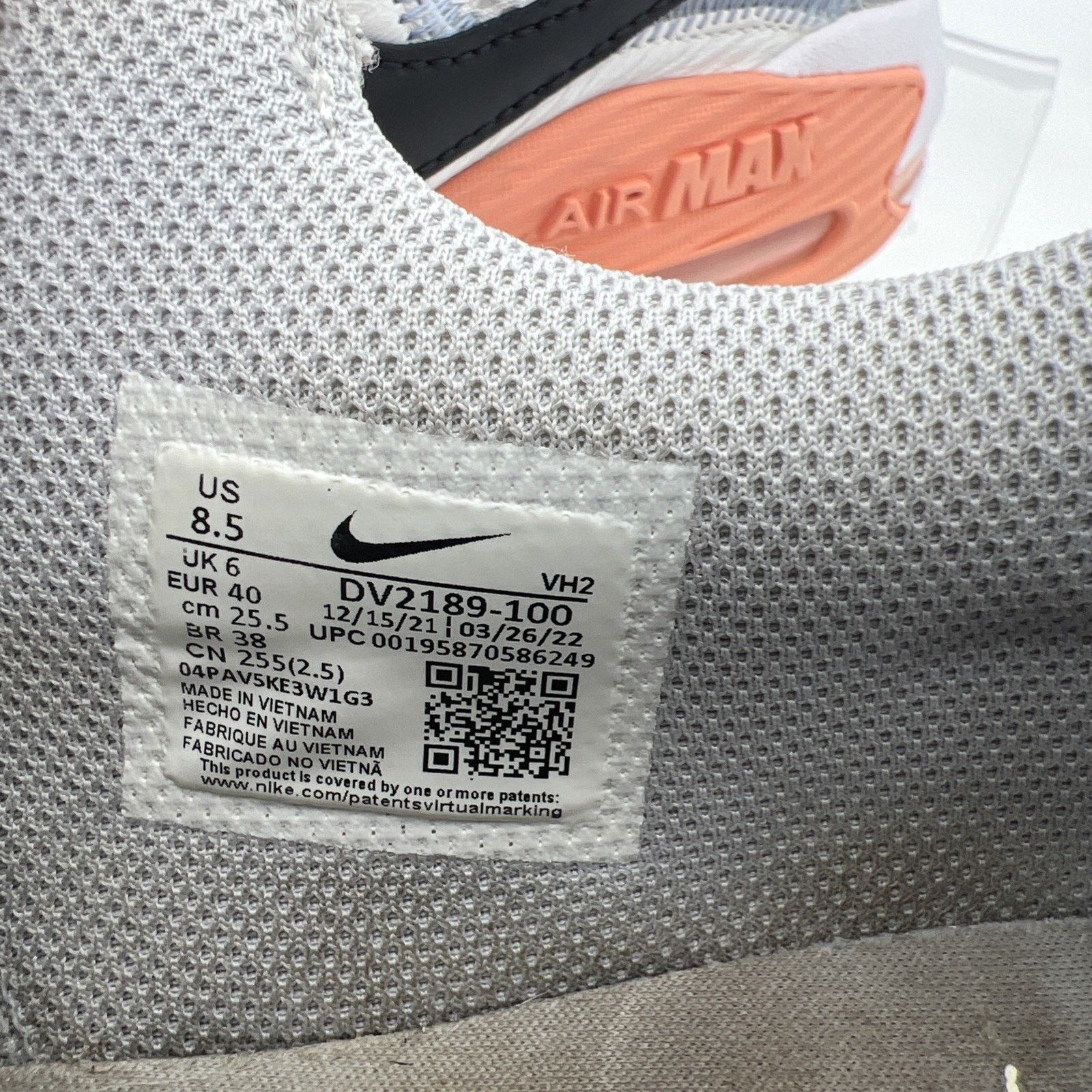 Nike Nike Air Max Excee 'We'll Take It From Here' White Coral Size US 6.5 / IT 36.5 - 10 Thumbnail