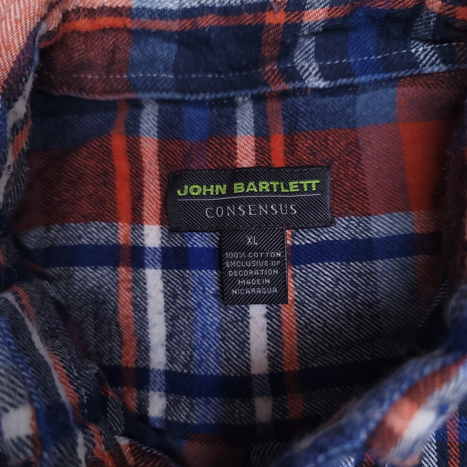 John Bartlett John Bartlett Madras Flannel Shirt Mens Size Extra Large XL Size US XL / EU 56 / 4 - 3 Thumbnail