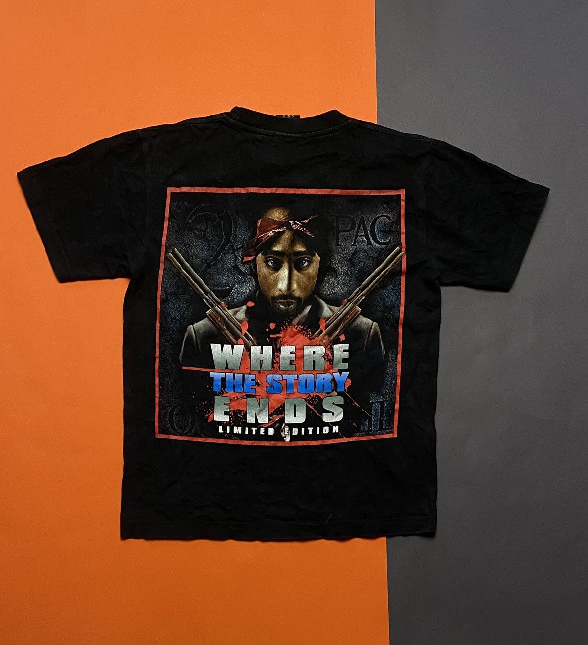 Band Tees × Rap Tees × Vintage Vintage 90s 2Pac tee Size US S / EU 44-46 / 1 - 6 Thumbnail