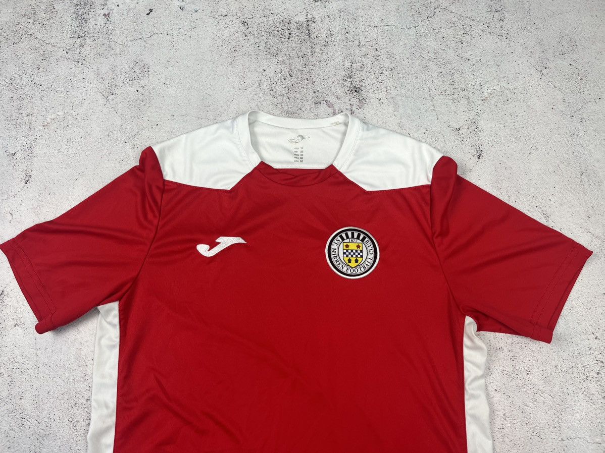Joma ST MIRREN FC Joma Home Football Shirt Soccer Jersey,Size M Size US M / EU 48-50 / 2 - 2 Thumbnail