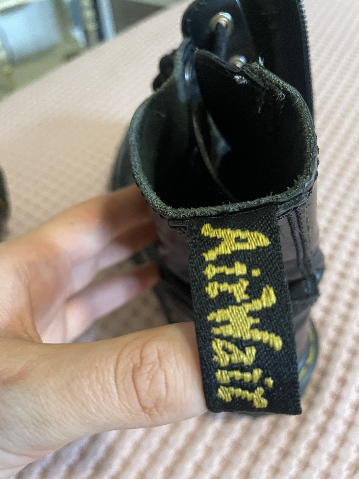 Dr. Martens Jason Platform Dr.Marten black combat boots Size US 6 / IT 36 - 5 Thumbnail
