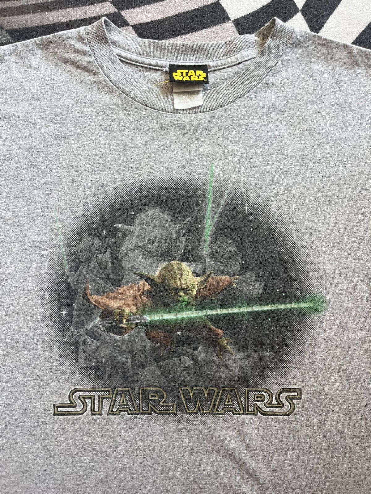 Star Wars Vintage Star Wars Master YODA 00’s ( kid size ) Tshirt Size US M / EU 48-50 / 2 - 5 Thumbnail