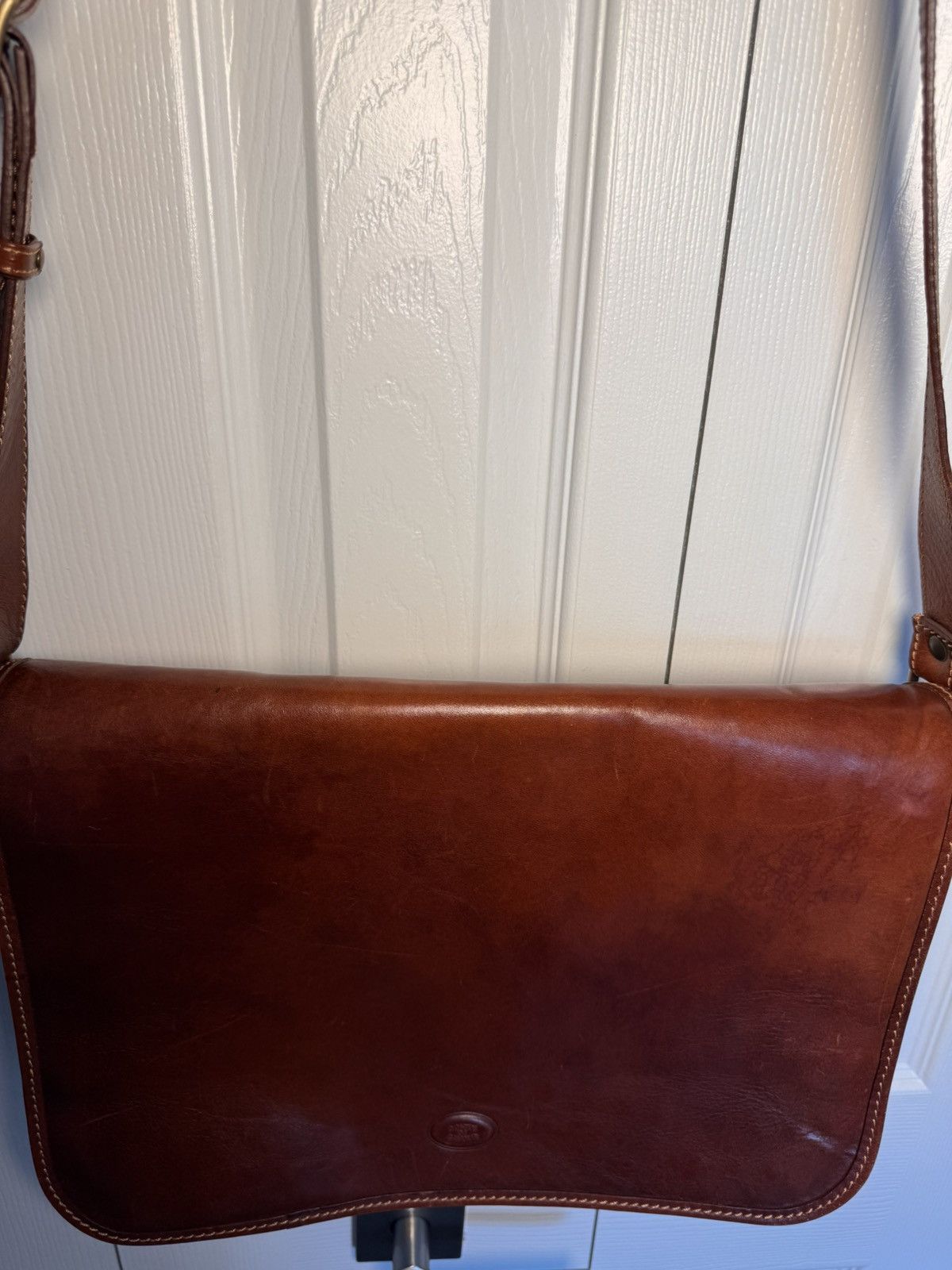 Other Italian leather briefcase - Cognac Color - Great Condition Size ONE SIZE - 4 Thumbnail