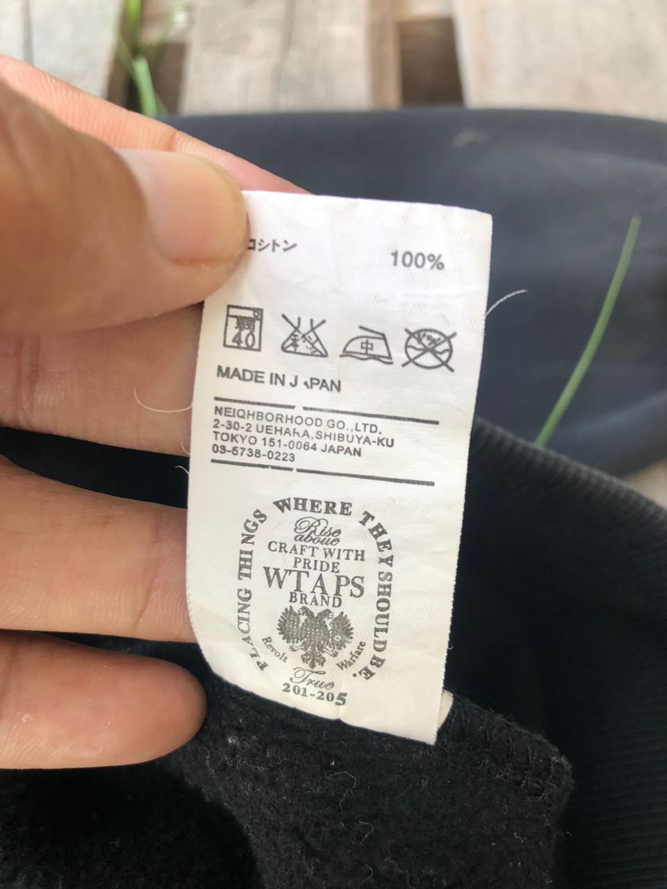 Wtaps Wraps SpellOut Sweatshirt Faded Size US M / EU 48-50 / 2 - 5 Thumbnail