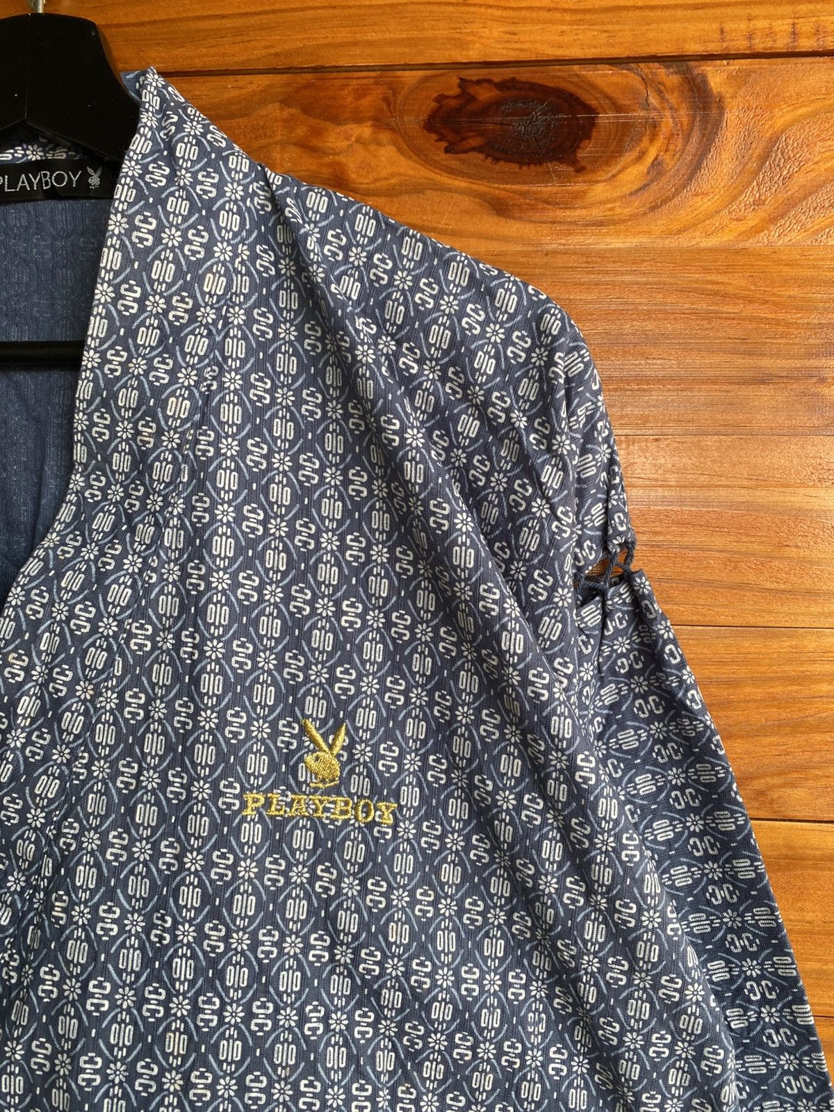 Playboy Vintage Playboy Japanese Pattern Kimono Jacket Yukata Style Size US M / EU 48-50 / 2 - 6 Thumbnail