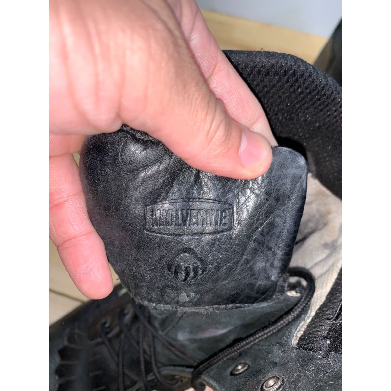 Vintage VINTAGE Wolverine Insulated Boots USA Safety Toe Oil Resistant Leather Combat Men 11.5US 10.5UK 44.5EU Black Lace Up Boots Mens Size US 11 / EU 44 - 2 Thumbnail