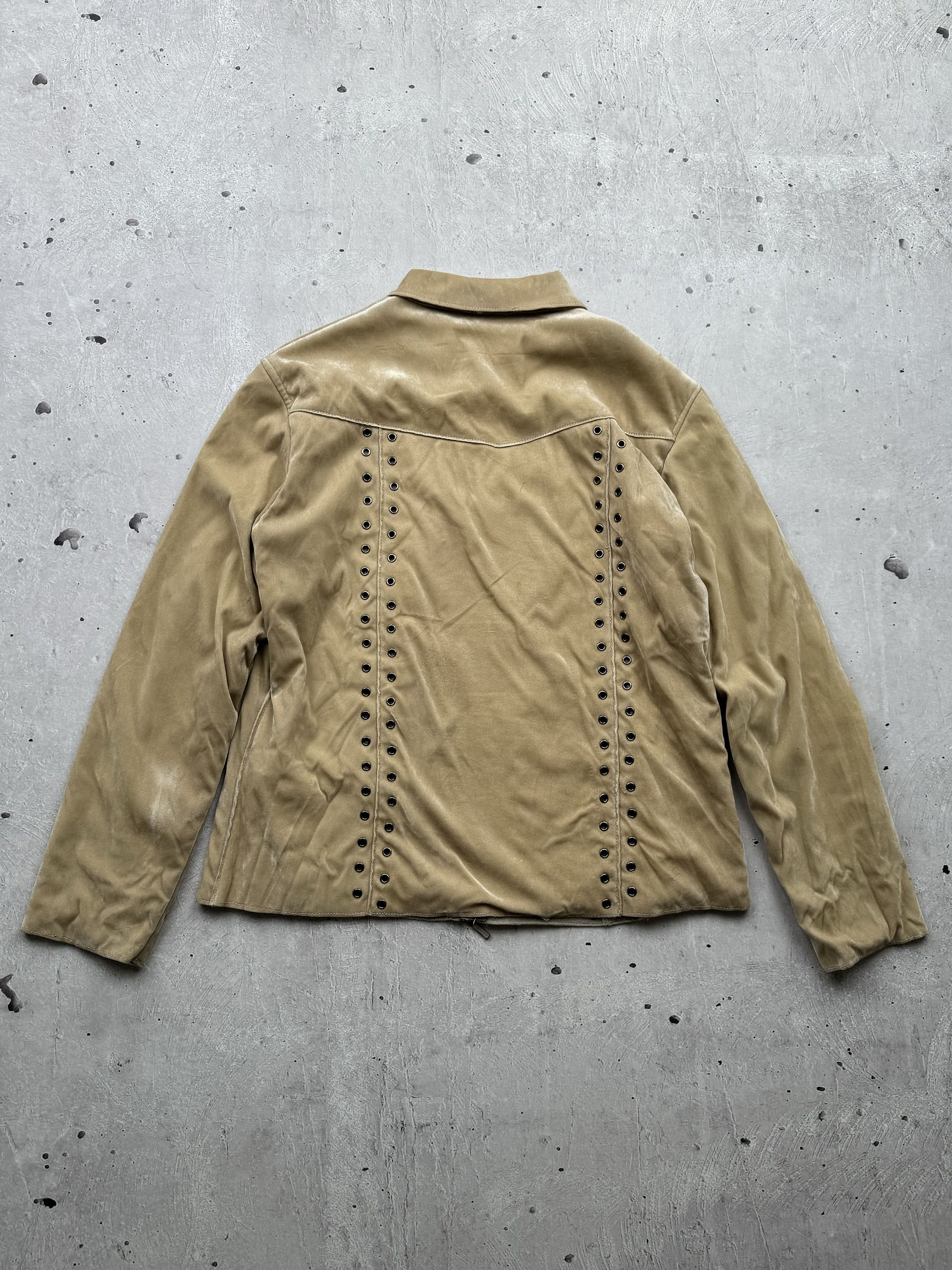 Japanese Brand × Vintage Vintage Velour Japanese Jacket Size L / US 10 / IT 46 - 5 Thumbnail