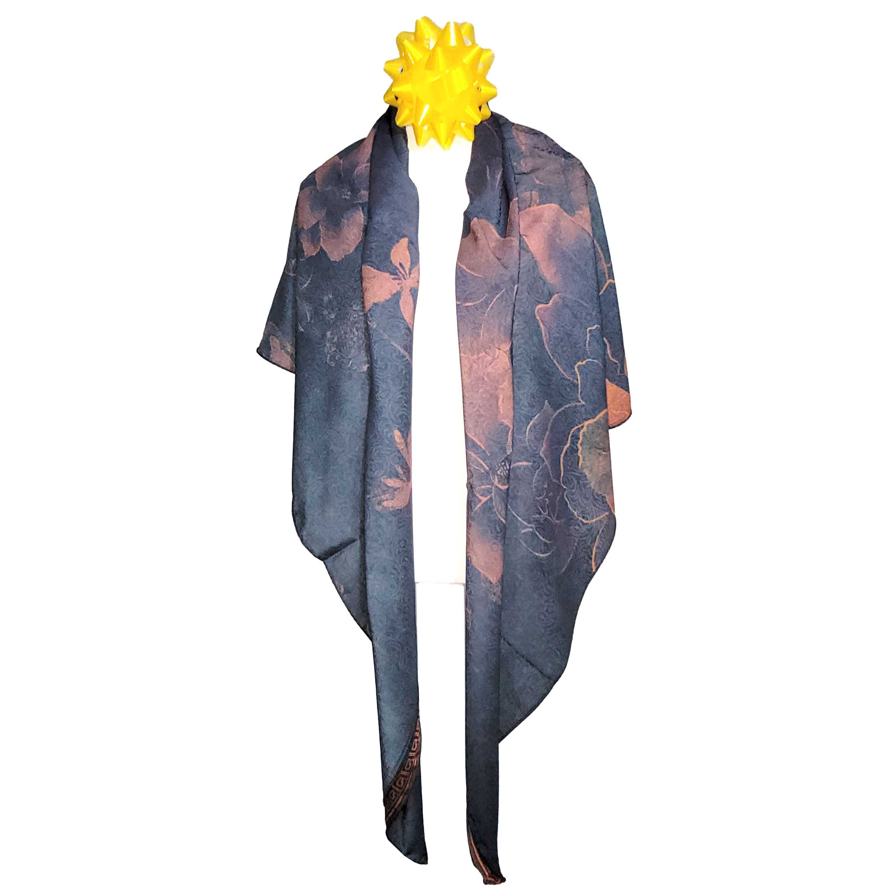 Other NWT Double Sided Silk Scarf 52"x52" Large Square Wrap 3250 Size ONE SIZE - 6 Thumbnail