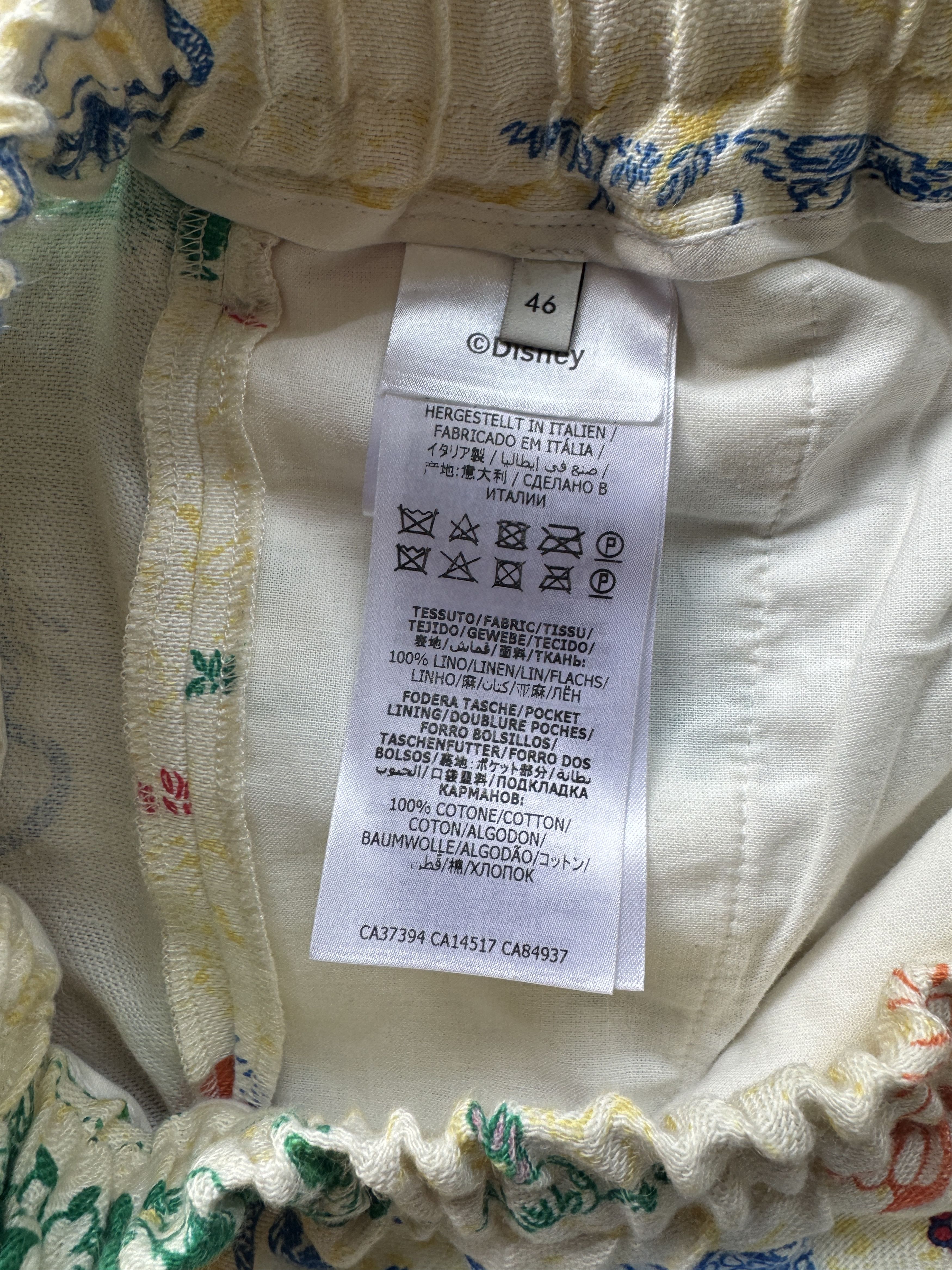 Disney × Gucci Linen Mickey Shorts Size US 30 / EU 46 - 18 Thumbnail