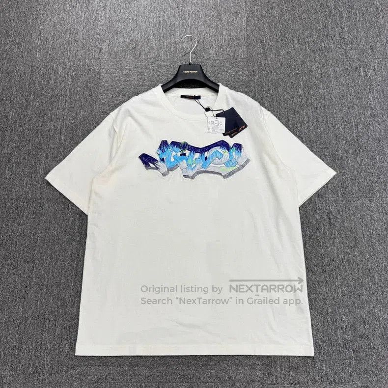 Louis Vuitton Louis Vuitton Embroidered Graffiti Short Sleeve. Size US XL / EU 56 / 4 - 1 Thumbnail